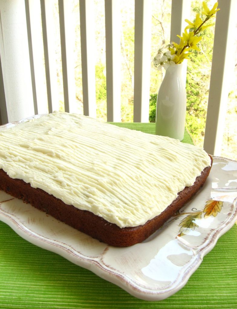 A&P Spanish Bar Cake Willow Bird Baking